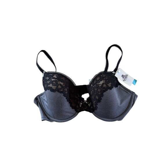 BTemptd Bra Womens 38C Denim Black Lace Lightly Padded - Picture 1 of 3